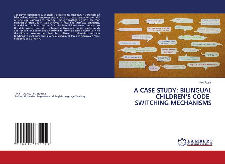 Produktbild: A CASE STUDY: BILINGUAL CHILDREN'S CODE-SWITCHING MECHANISMS