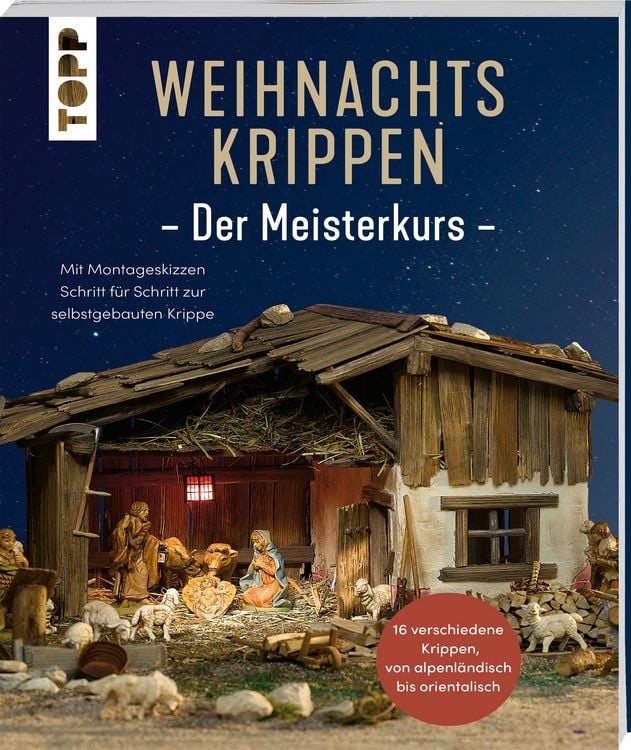 Produktbild: Weihnachtskrippen. Der Meisterkurs