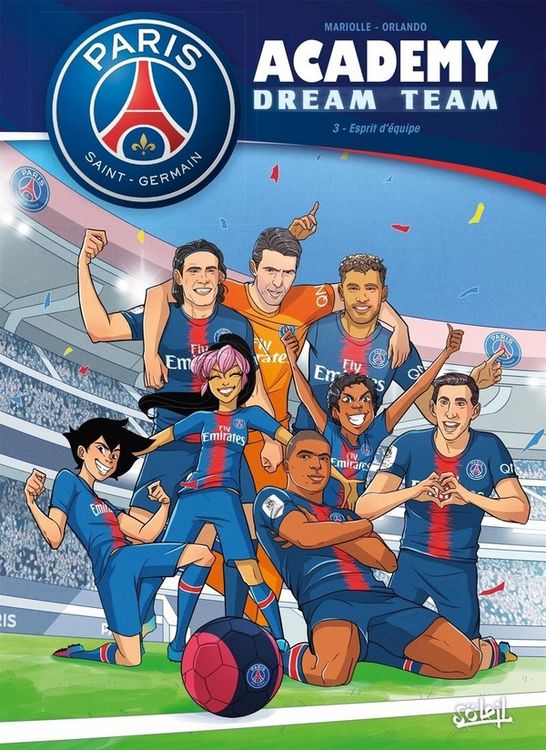 Produktbild: Paris Saint-Germain Academy : dream team