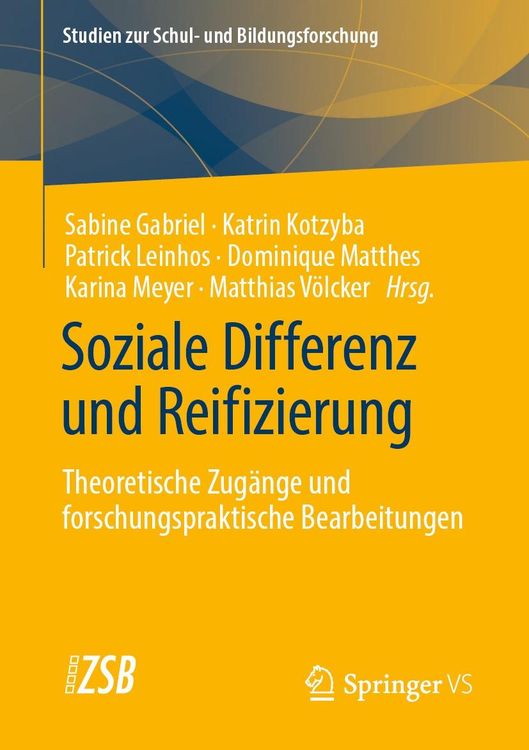 Produktbild: Soziale Differenz und Reifizierung