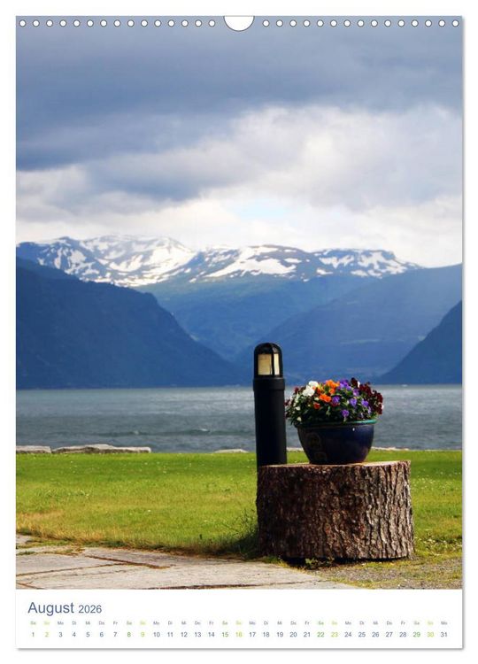 Produktbild: Norwegen - Unterwegs im Fjordland (Wandkalender 2026 DIN A3 hoch), CALVENDO Monatskalender
