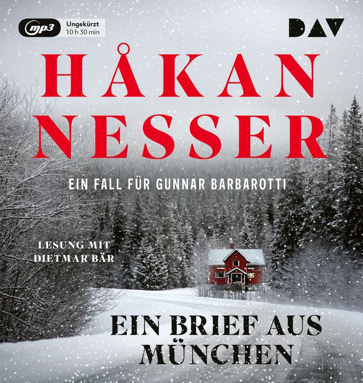 Produktbild: Ein Brief aus M&uuml;nchen. Ein Fall f&uuml;r Gunnar Barbarotti