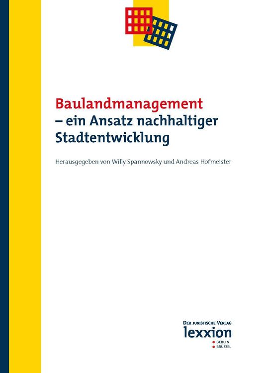 Produktbild: Baulandmanagement - ein Ansatz nachhaltiger Stadtentwicklung