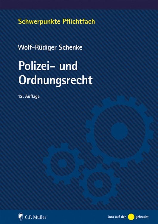 Produktbild: Polizei- und Ordnungsrecht