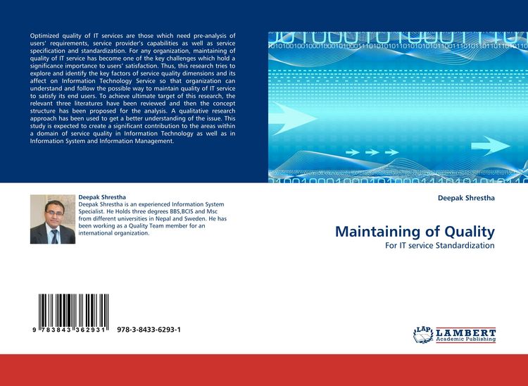 Produktbild: Maintaining of Quality