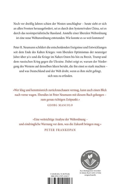 Produktbild: Die neue Weltunordnung