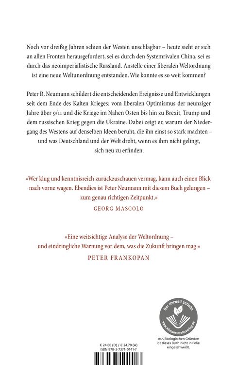 Produktbild: Die neue Weltunordnung
