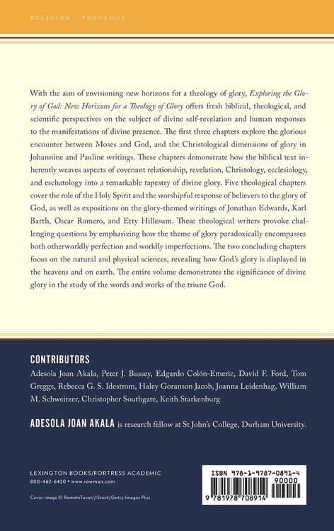 Produktbild: Exploring the Glory of God