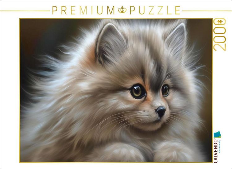 Produktbild: CALVENDO Puzzle Ein Motiv aus dem Kalender Zauberhafte Fluffies | 2000 Teile Lege-Gr&ouml;&szlig;e 90x67cm Foto-Puzzle f&uuml;r gl&uuml;ckliche Stunden
