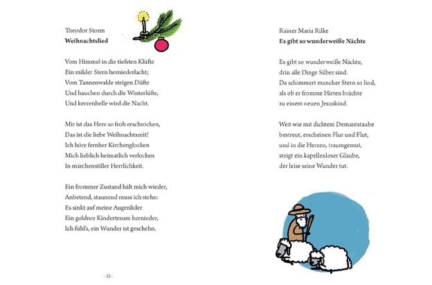 Produktbild: Das gro&szlig;e kleine Buch: Weihnachtsgedichte f&uuml;r Kinder