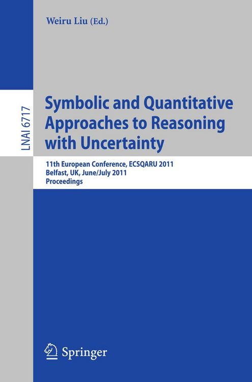Produktbild: Symbolic and Quantitative Approaches to Reasoning with Uncertainty