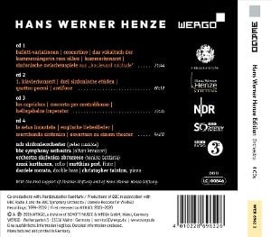 Produktbild: Henze: Orchesterwerke