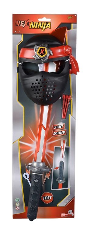 Produktbild: Next Ninja Schwert und Maske, rot