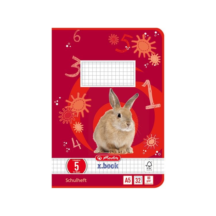 Produktbild: Herlitz Heft A5 32 Blatt Lineatur 5