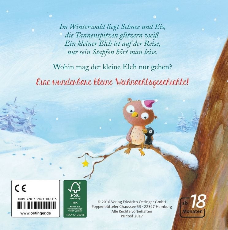 Produktbild: Frohe Weihnachten, kleiner Elch!