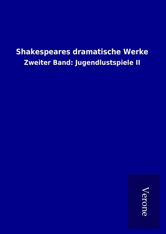 Produktbild: Shakespeares dramatische Werke