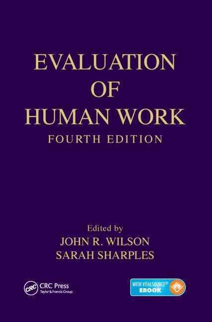 Produktbild: Evaluation of Human Work