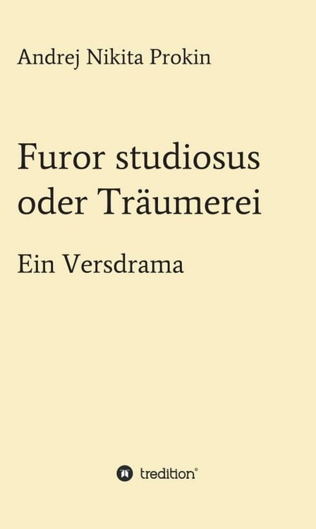Produktbild: Furor studiosus oder Tr&auml;umerei