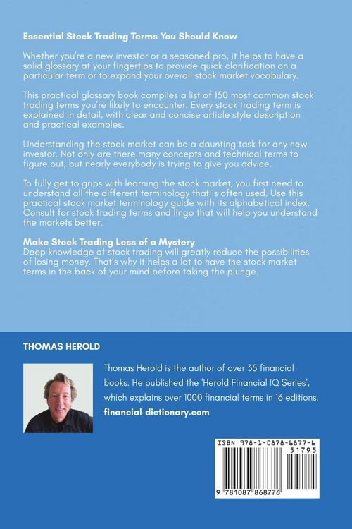 Produktbild: Stock Trading Terms - Financial Education Is Your Best Investment