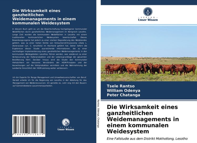 Produktbild: Die Wirksamkeit eines ganzheitlichen Weidemanagements in einem kommunalen Weidesystem