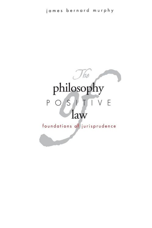 Produktbild: The Philosophy of Positive Law