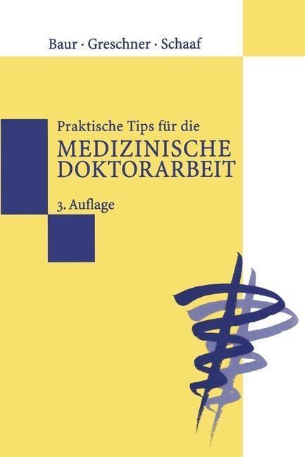 Produktbild: Praktische Tips f&uuml;r die Medizinische Doktorarbeit