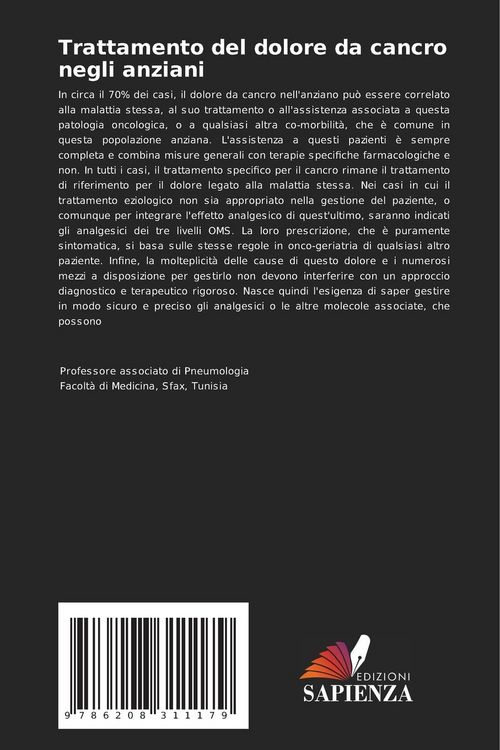 Produktbild: Trattamento del dolore da cancro negli anziani