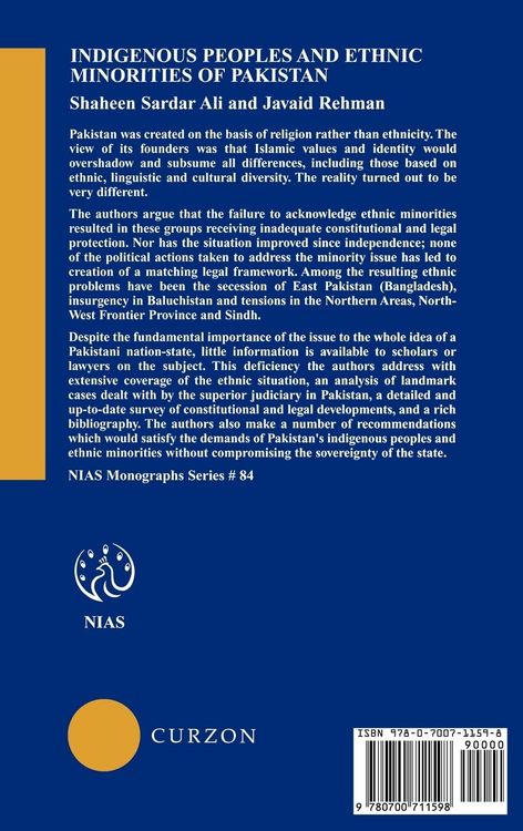 Produktbild: Indigenous Peoples and Ethnic Minorities of Pakistan