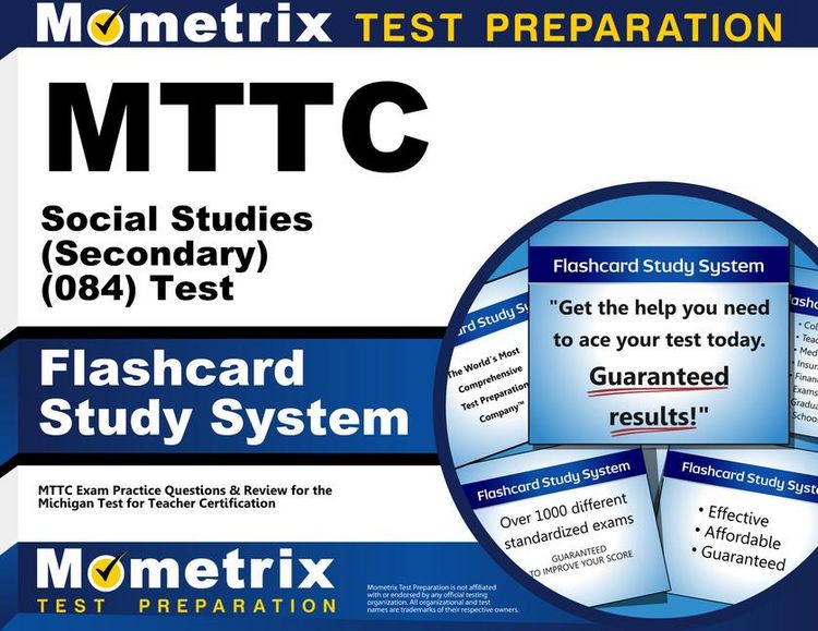 Produktbild: MTTC Social Studies (Secondary) (084) Test Flashcard Study System