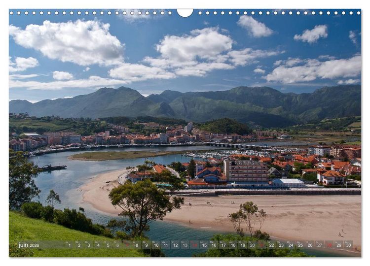 Produktbild: Le Nord de l'Espagne (Calendrier mural 2026 DIN A3 vertical), CALVENDO calendrier mensuel
