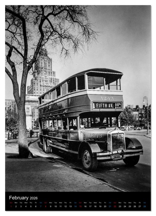 Produktbild: Historic New York 1936 (Wall Calendar 2026 DIN A3 portrait), CALVENDO 12 Month Wall Calendar