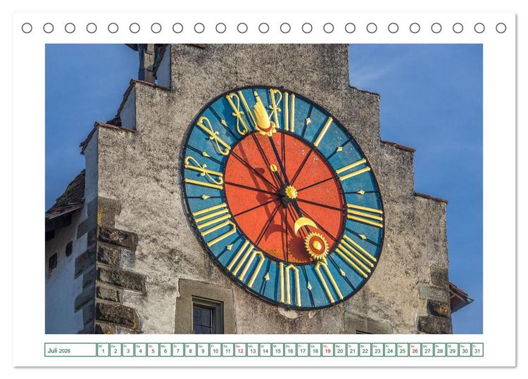 Produktbild: Charmantes Stein am Rhein (Tischkalender 2026 DIN A5 quer), CALVENDO Monatskalender