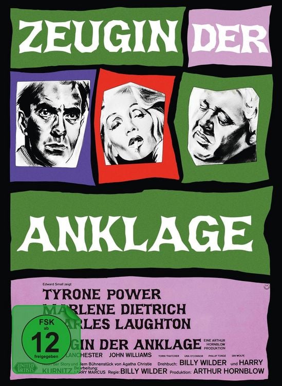 Produktbild: Zeugin der Anklage - 2-Disc Limited Collector's Edition im Mediabook (+ DVD)