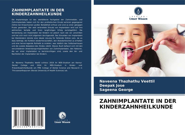 Produktbild: Zahnimplantate in der Kinderzahnheilkunde