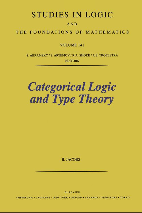 Produktbild: Categorical Logic and Type Theory