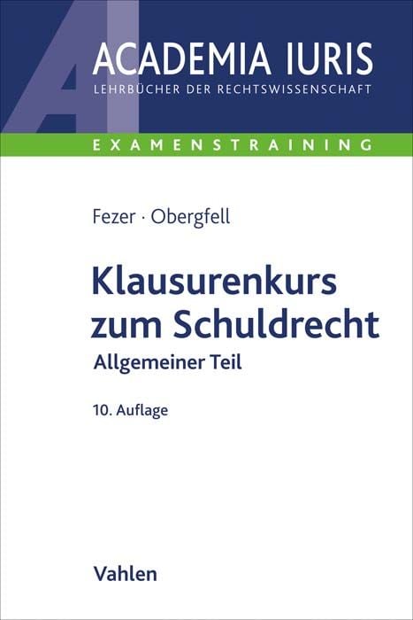 Produktbild: Klausurenkurs zum Schuldrecht Allgemeiner Teil