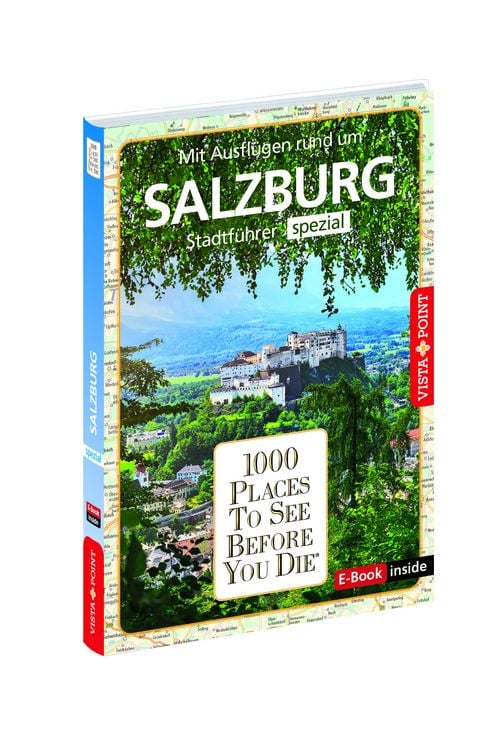 Produktbild: Reiseführer Salzburg. Stadtführer inklusive Ebook. Ausflugsziele, Sehenswürdigkeiten, Restaurant & Hotels uvm.