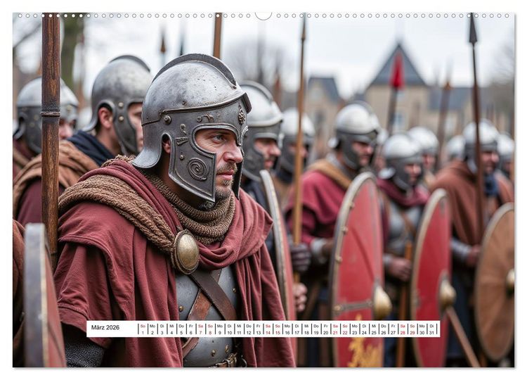 Produktbild: Zur&uuml;ck nach Rom - Das Leben in der Antike (hochwertiger Premium Wandkalender 2026 DIN A2 quer), Kunstdruck in Hochglanz