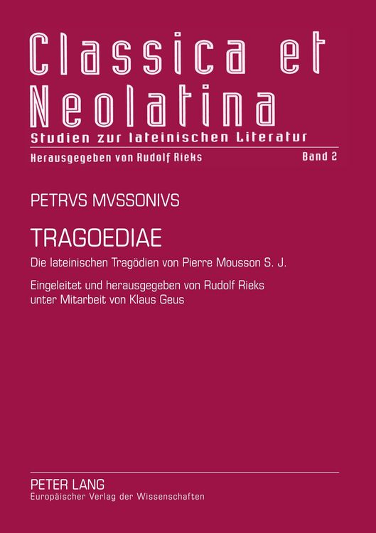Produktbild: Tragoediae