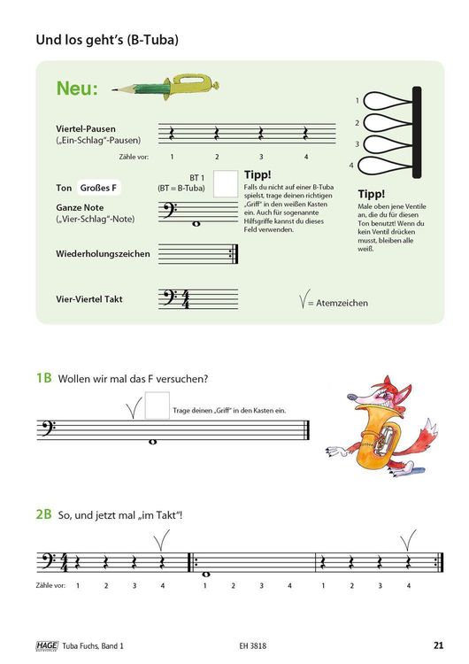 Produktbild: Tuba Fuchs Band 1