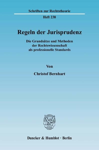 Produktbild: Regeln der Jurisprudenz.