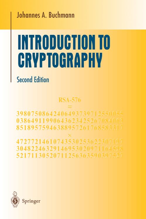 Produktbild: Introduction to Cryptography