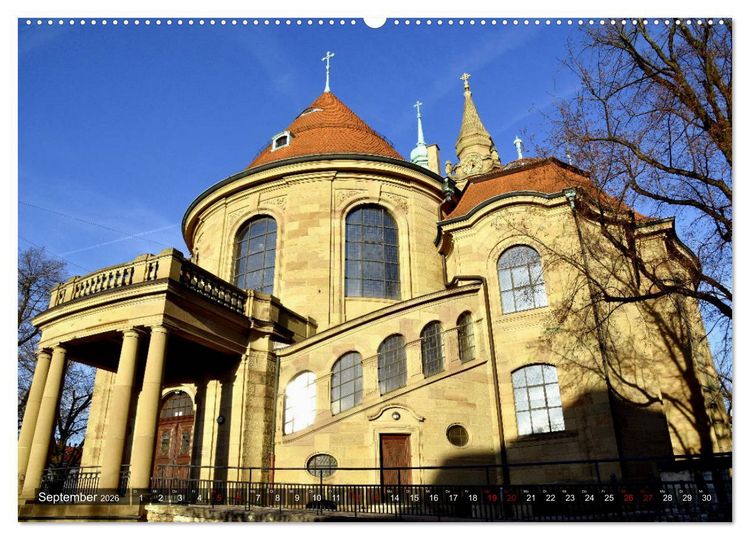 Produktbild: Unterwegs in Ludwigsburg (Wandkalender 2026 DIN A2 quer), CALVENDO Monatskalender