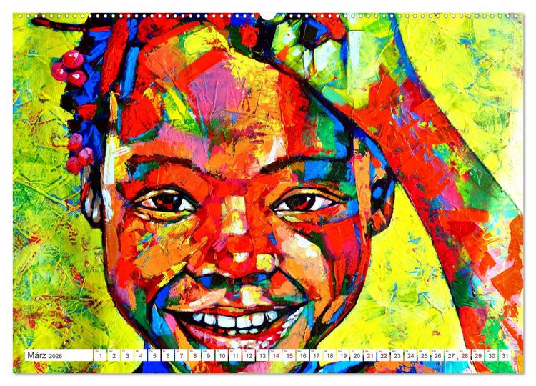 Produktbild: Faces of Cuba - Gesichter Kubas (hochwertiger Premium Wandkalender 2026 DIN A2 quer), Kunstdruck in Hochglanz