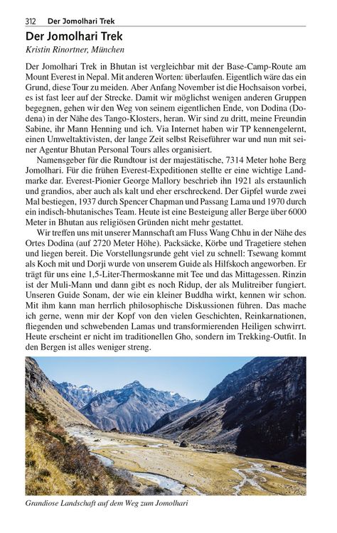 Produktbild: TRESCHER Reisef&uuml;hrer Bhutan