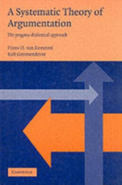 Produktbild: Systematic Theory of Argumentation