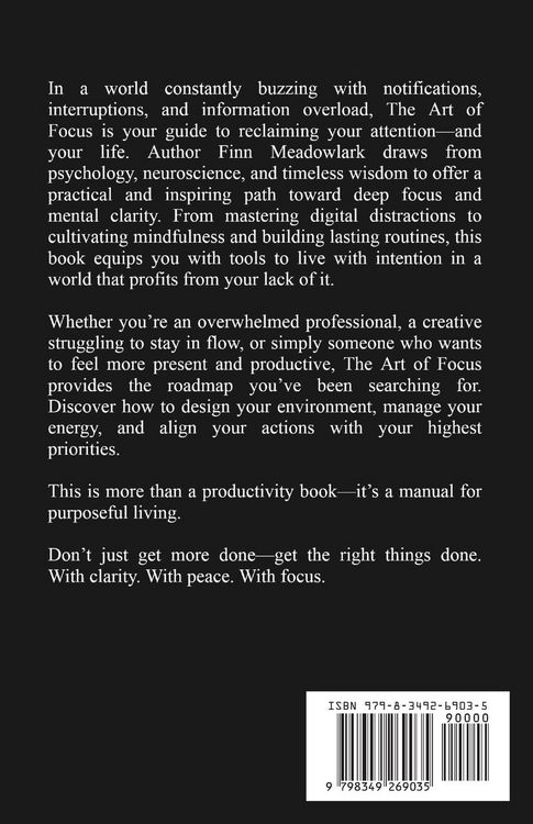 Produktbild: The Art of Focus