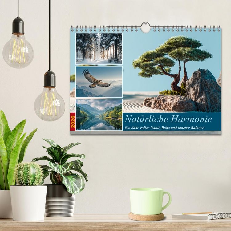 Produktbild: Nat&uuml;rliche Harmonie (Wandkalender 2026 DIN A4 quer), CALVENDO Monatskalender