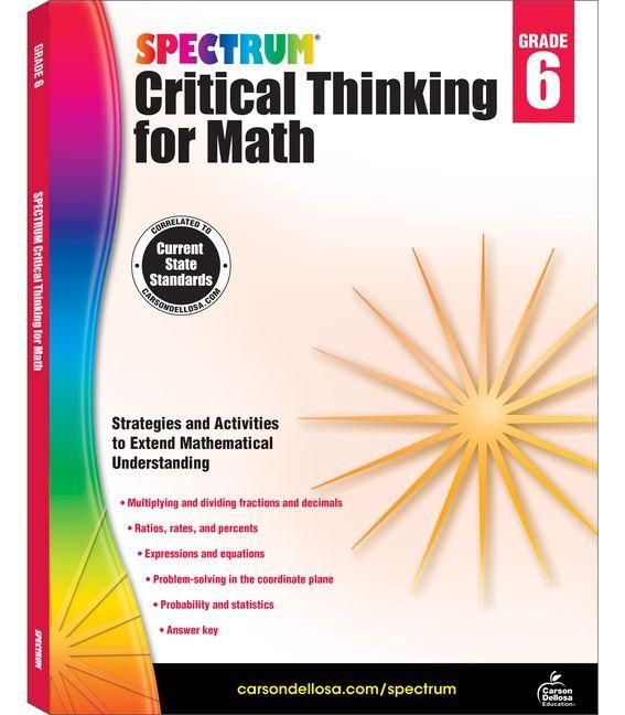 Produktbild: Spectrum Critical Thinking for Math Gr 6
