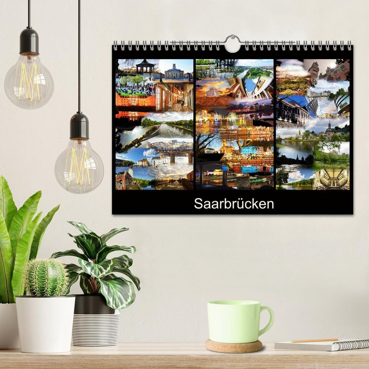 Produktbild: Saarbr&uuml;cken (Wandkalender 2026 DIN A4 quer), CALVENDO Monatskalender